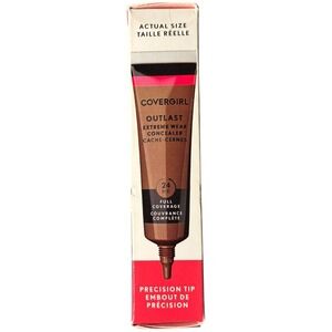 Covergirl‎ Outlast Extreme Wear Concealer 880 Cappucino Full Coverage New In Box